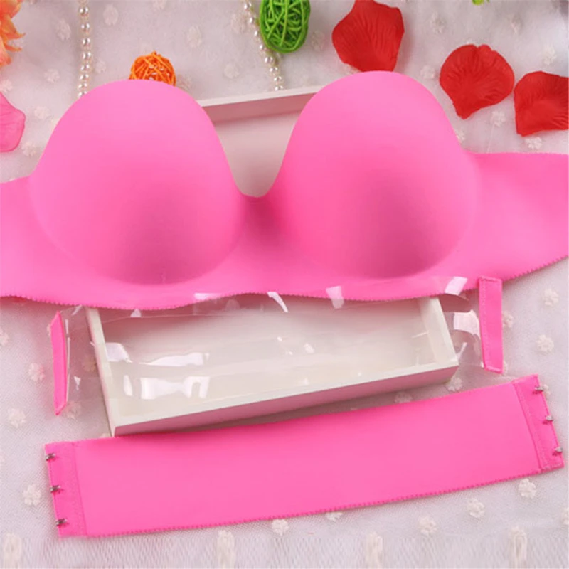 Buy Hot Women Push Up Bra Bralette Strapless Bras