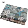 Printed Cotton Linen Fabric For Patchwork Quilting Sewing DIY Sofa Table Cloth Furniture Cover Tissue Curtain Bag Cushion Fabric ► Photo 3/6