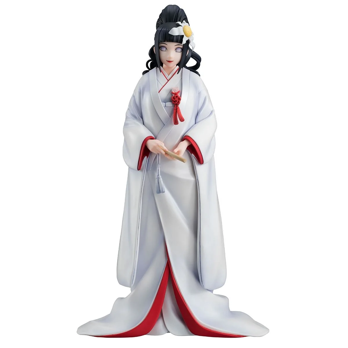 

Anime NARUTO Gals Hinata Hyuga white bride kimono wedding girl PVC figure