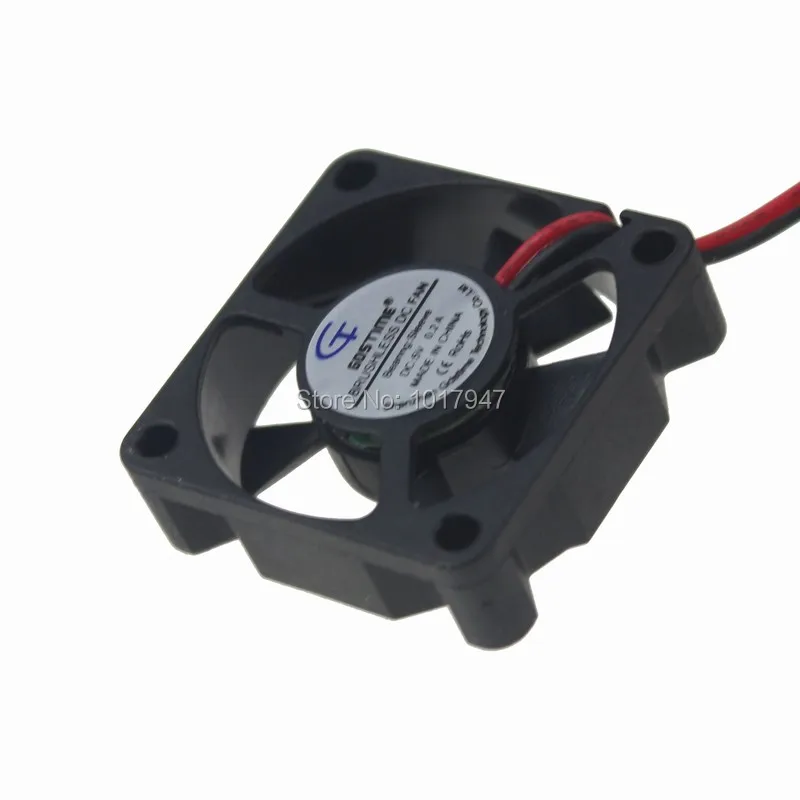 1000 PCS LOT Gdstime 35mm 35x35x10mm 3510S Mini DC 5V 2 Wire Brushless 