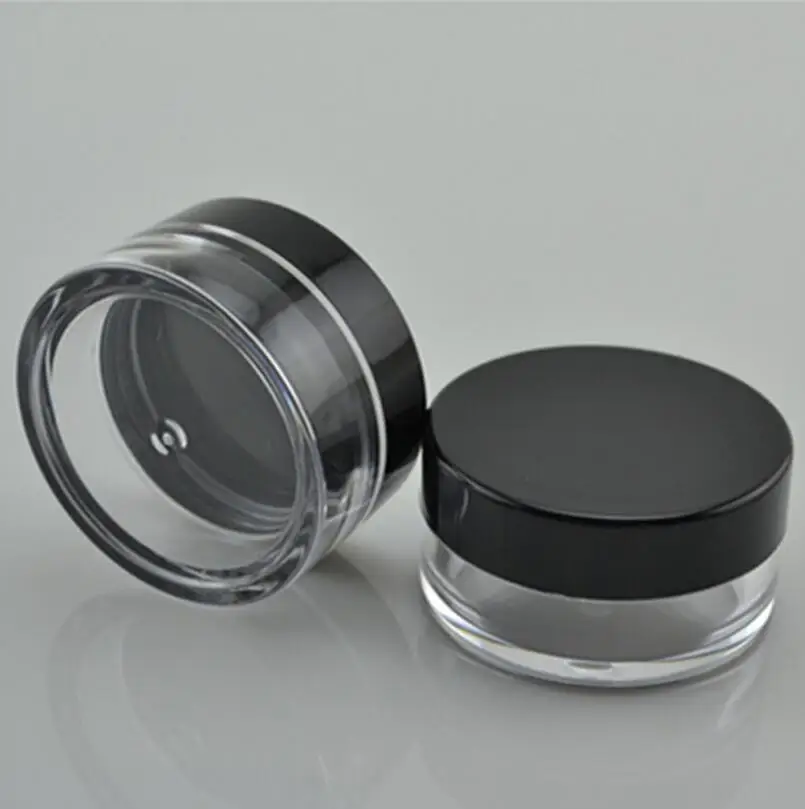 5G 5ml Empty Plastic Cosmetic Cream Jar Small Sample Makeup Sub