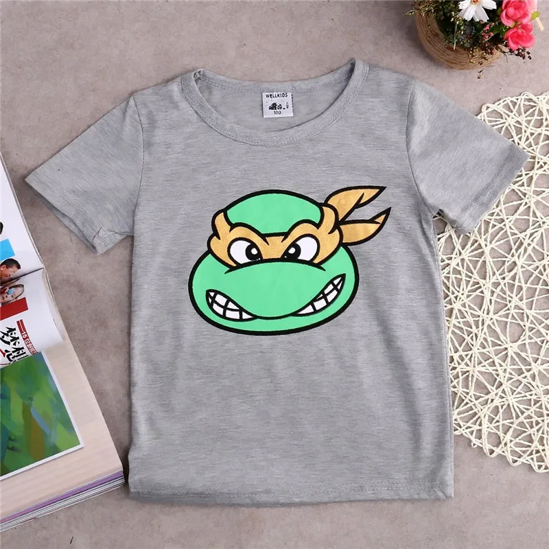

Boys T-shirt Cute Summer Short Sleeve Cartoon Kids T shirt Baby Children Clothes