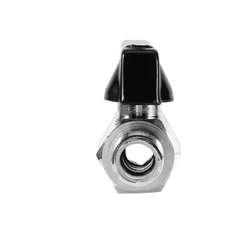

4PCS Mini Ball Valve 1/8"; 1/4"; 3/8"; 1/2" Each Size One Piece BSP Female/Female & Male/Female Air Compressor