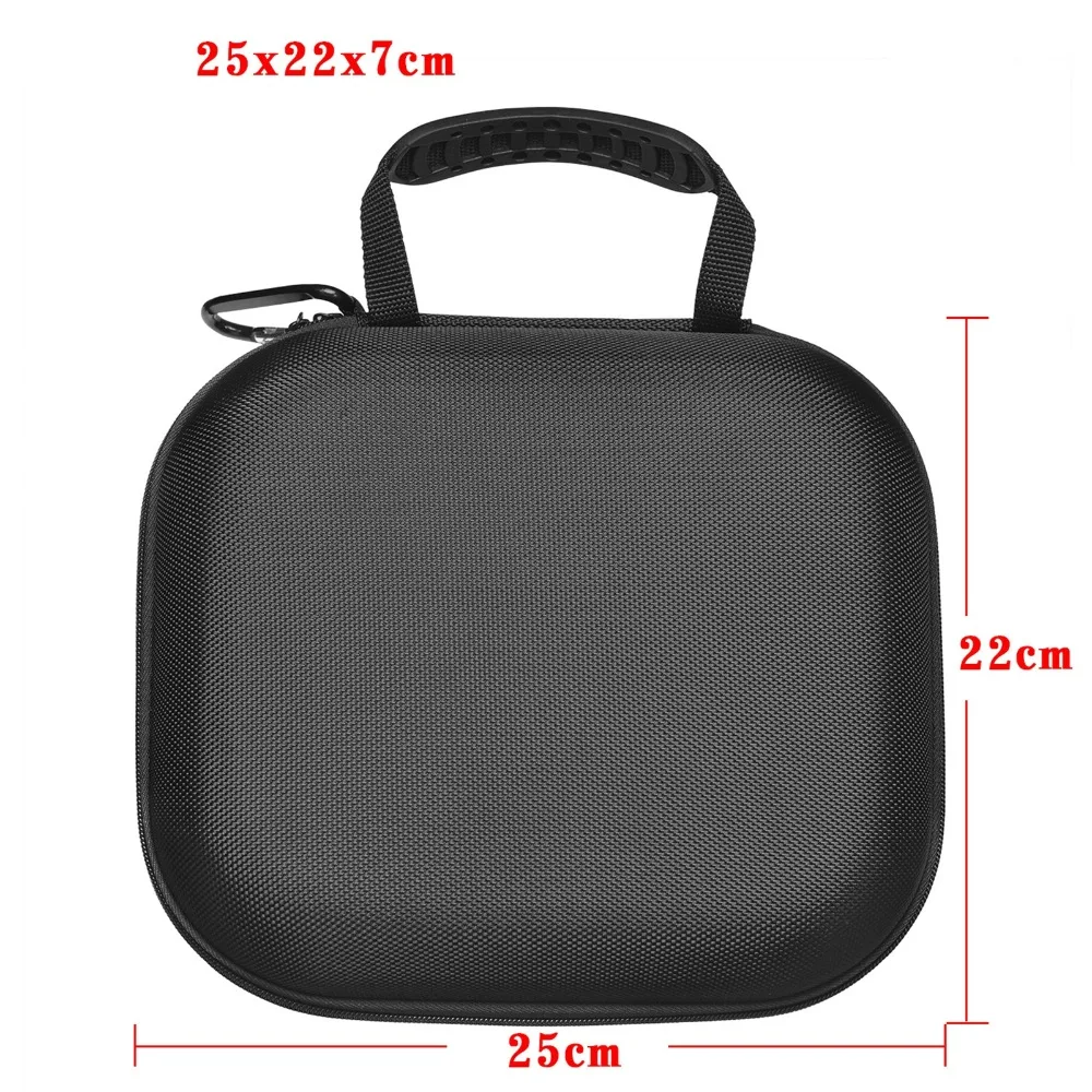 MASiKEN Wireless Headphones Hard Travel Bag Protective Case for JBL Duet E45BT E55BT T450BT V750NC UA Flex Bluetooth Pouch Black