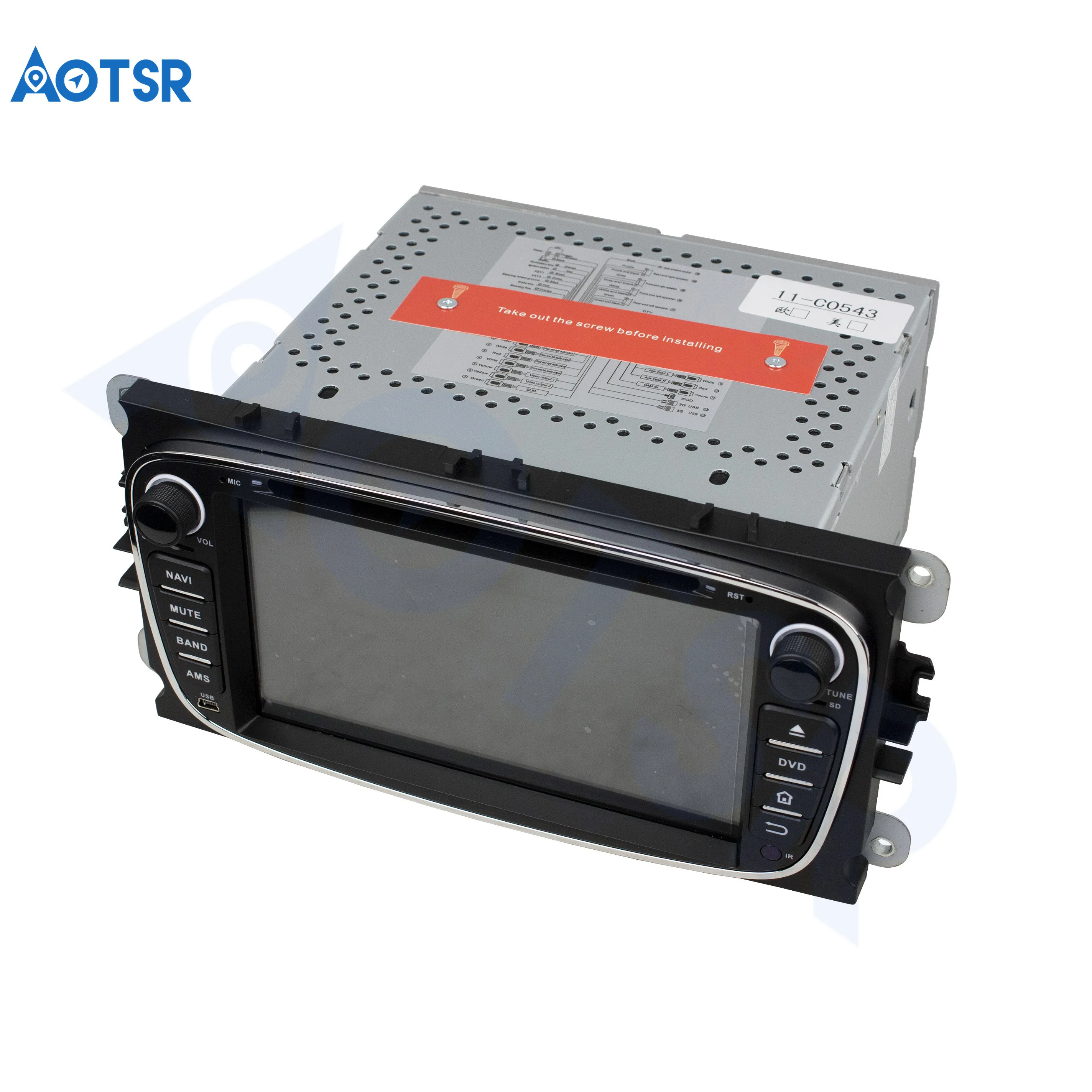 Sale DSP IPS Android 9.0 ROM 64 RAM 4 GB Car DVD Playerfor Ford Focus Mondeo Galaxy Radio IPS Screen Multimedia WIFI stereo headunit 5
