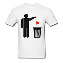 Hip Hop Mens Tshirt Design Tops & Tees for Men Naruto Lovers Day T-shirts Camisa T Shirt Throw Away Your Valentines Day Heart woodgrain heart pattern valentines day door stickers