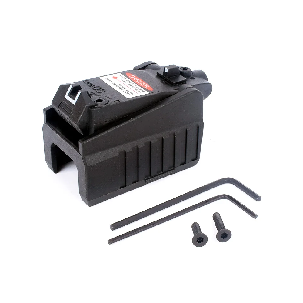 WIPSON Tactical Glock Laser Sight Rear Red Laser Aiming Fit Airsoft Glock 17 18C 19 22 23 25 26 27 28 31 32 33 34 35 37-2