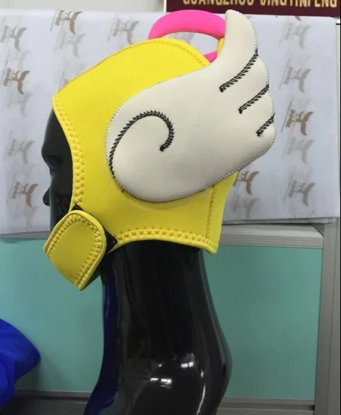 

Pattern designed colorful cartoon diving cap 3MM Diving accessories warming cap snorkeling cap