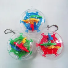 60 шт. 3D магический перплексор лабиринт шар 30 уровней развивающая игрушка мяч прокатный шар головоломка кубики игра Обучающие Развивающие игрушки