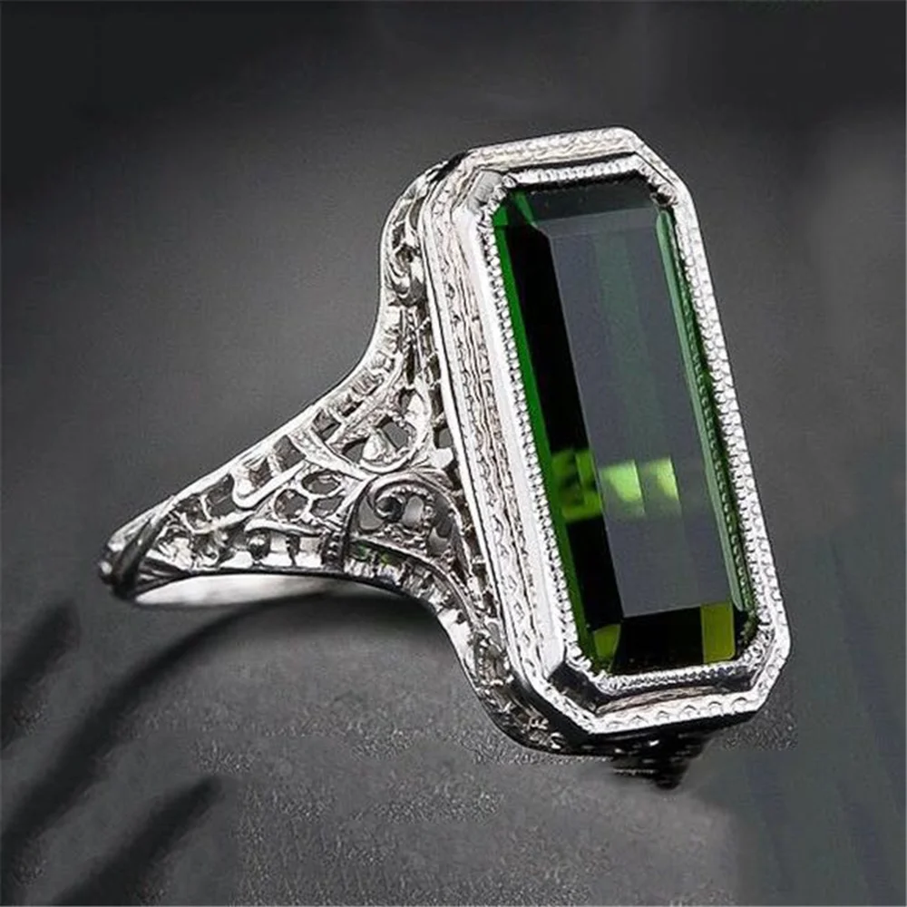 925 Sterling Silver Emerald Ring for Women Pure Emerald bijoux femme anillos mujer Jewelry Gemstone 925 sliver jewelry Bizuteria 925 Sterling Silver Emerald Ring for Women Pure Emerald bijoux femme anillos mujer Jewelry Gemstone 925 sliver jewelry Bizuteria
