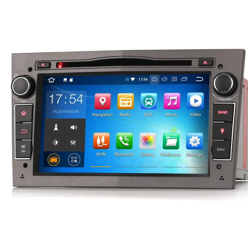 Cheap 7" Android 9.0 Pie OS Car DVD Multimedia GPS Radio for Opel/Vauxhall/Holden Tigra TwinTop 2004+ & Vectra C 2004+ & Signum 2003+ 4