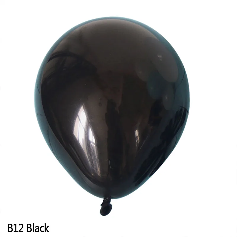 5-дюймовый мини-перламутровый шар День рождения воздушных шаров из латекса, Надувное свадебное украшение шары арки Gridding вечерние поставки - Цвет: black