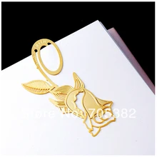 1 шт./лот винтажные золотые перьевые дизайнерские закладки, закладки для чтения распродажа, товары для(SS-8827