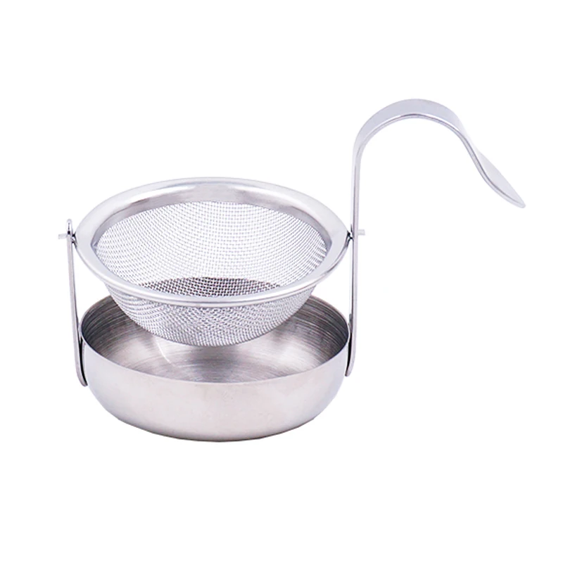 

Stainless Steel Rotating Fine Tea Mesh Tea Strainer Tea Infuser With Handle