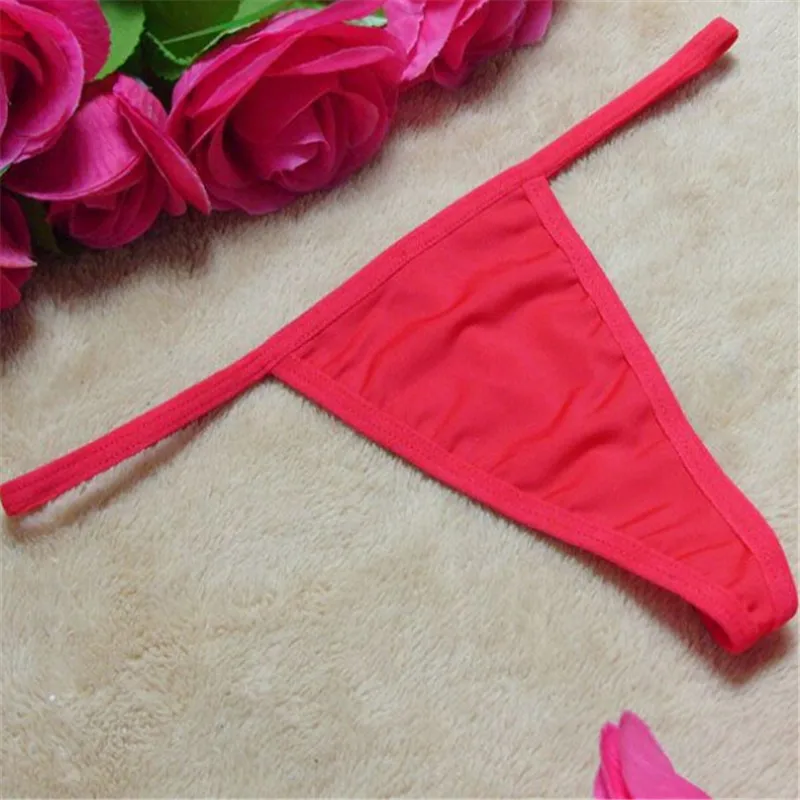 Sexy Fashion Women G-string Thong Women Sexy Lingerie T-Back Underwear Female Low-waist Sexy Briefs Women Clothing