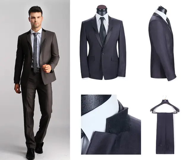 european slim fit suits