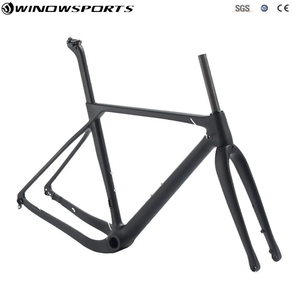 Best Gravel Frame Bike Aero Road Carbon Frame Disc Brake Tapered Bicycle Frame Thru Axle 142x12mm Di2 Mechanical S M L XL 1 Best Gravel Frame Bike Aero Road Carbon Frame Disc Brake Tapered Bicycle Frame Thru Axle 142x12mm Di2 Mechanical S M L XL 1