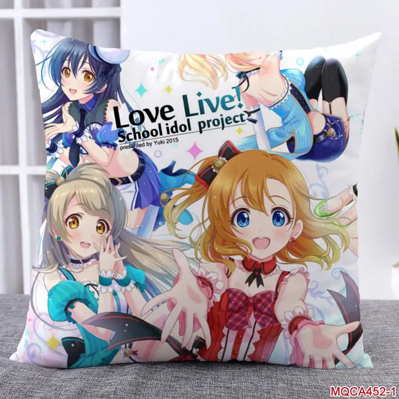 43x43CM Decorative pillows anime Lovelive pillow Honoka Minami Kotori
