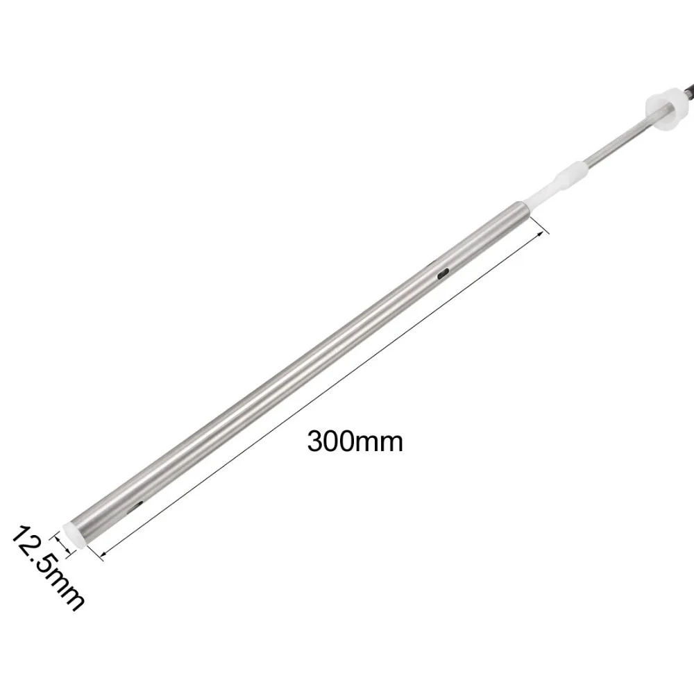 Uxcell Water Probe Temperature Level Sensor for Solar Energy Water Heater Controller Stainless Steel Side/Top Mounting 2/4 Cores