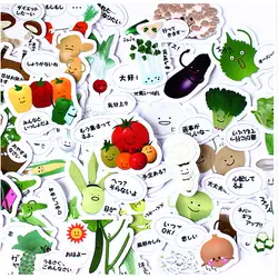 40 шт. креативные kawaii самодельные овощи еда Наклейки, красивые наклейки/декоративные наклейки/DIY ремесло фотоальбомы