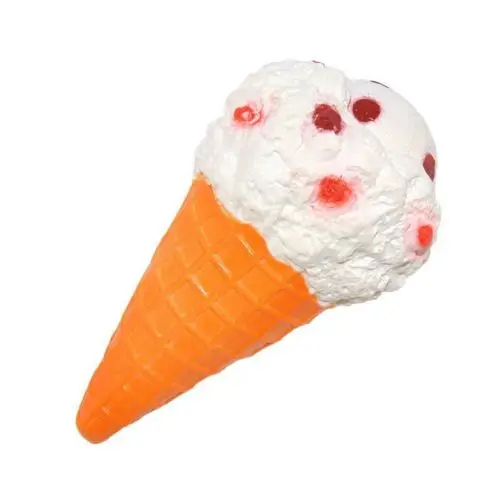 

Pudcoco Hot 10CM Squishy Scented Prtened Ice Cream Cone Slow Rising Soft Squeeze Toy key ring Gift 1Pcs Fashion Tops Sale
