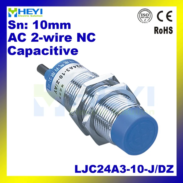Ac Capacitive Proximity Sensor Ljc24a3 T J Dz 24 68mm 90 250vac 2 Ac Capacitive Proximity Sensor Ljc24a3 T J Dz 24 68mm 90 250vac 2