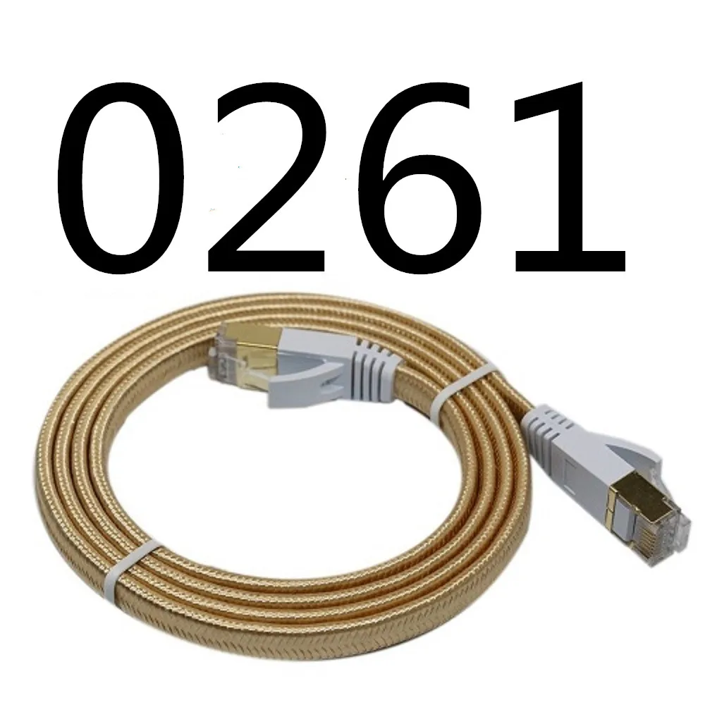 

0261 XIWANG Hot Sells CAT7 UTP Round Cable Ethernet Cables Network Wire RJ45 Patch Cord Lan Cable Made In China
