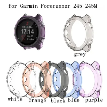 

New Arrival TPU Protective Case Protection Cover Shell for Garmin Forerunner 245/245M Smart Watch Replace watch Accessories