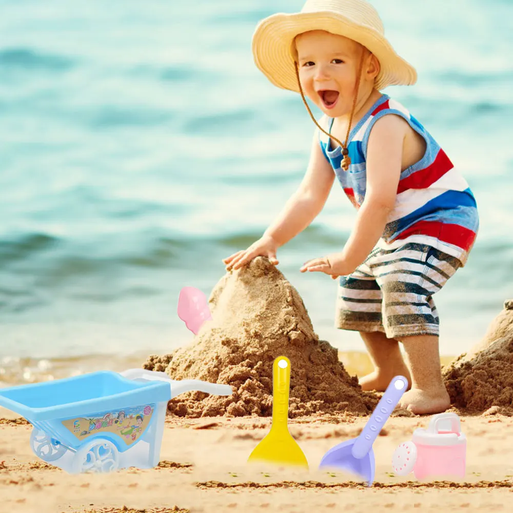 Ведро Лопата грабли водные инструменты Песок песчаник детские пляжные игрушки Дети пляж песок Дюна инструмент игрушки для детей