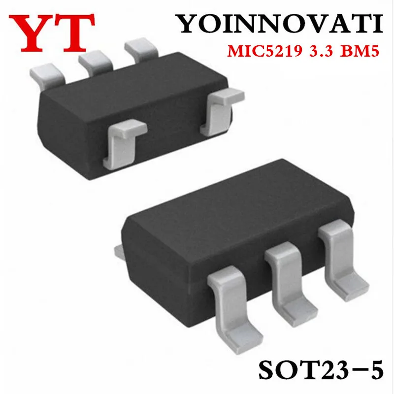 30 шт MIC5219 3 IC REG LDO V 0.5A SOT23-5 лучшее качество | Электронные компоненты и