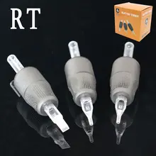 20 шт 30 мм стерилизованное одноразовое RT насадки для тату с прозрачными длинными наконечниками 5 круглых татуировочных труб для татуировки иглы/татуировки машины