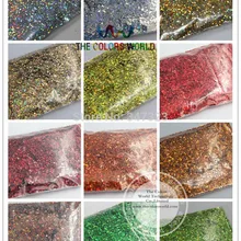 1,5 мм 060 24 Голографический лазерный блеск цвета пыли для ногтей тату искусство или другие DIY украшения