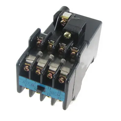 

AC 380V Coil 4NO 4NC 4 Poles Contact Type Auxiliary Relay JZ17-44