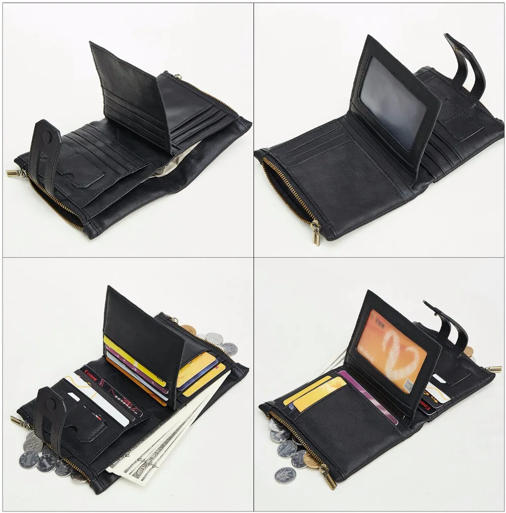 Cowhide men wallets (10)