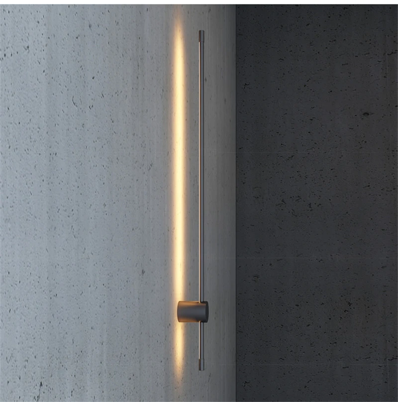 Conduziu a Lâmpada de Parede Decoração para Casa Fundo da Parede Criativo Moderno Simples Nordic Minimalista Sala Estar Sofá Luz Quarto Lâmpadas Cabeceira 9 Luminárias de parede