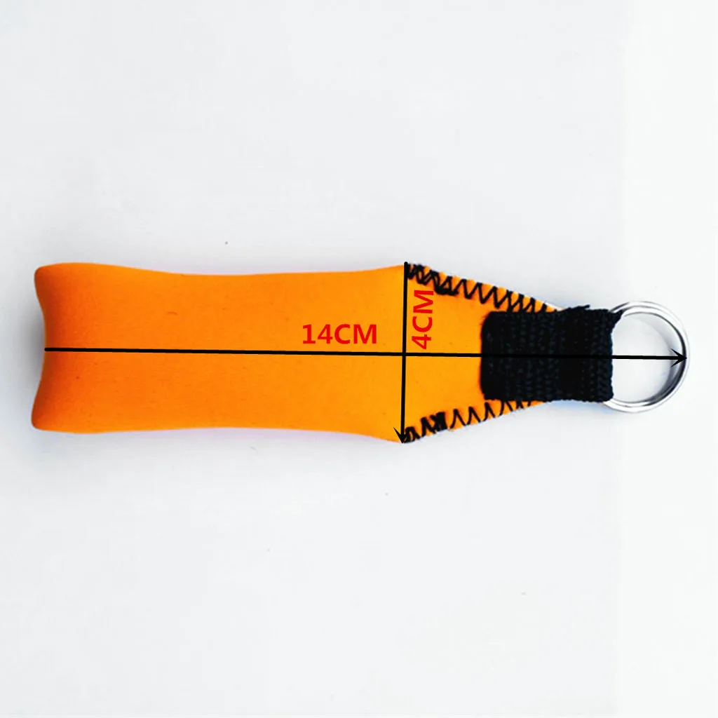 Rectangle Neoprene Floating Keyring Water Floatable Key Ring Keychain for Boating Yachting Sailing Beach Seaside Water Sports