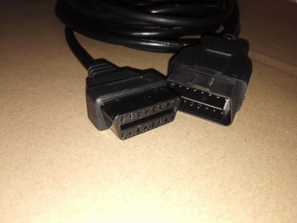5M Car OBD2 16 pin Male to Female Extension Cord 16pin to 16pin Full Access OBD 2 Connector Diagnostic tool (2)