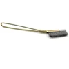 Brosse métallique manuelle en acier inoxydable, pour le nettoyage des rainures de fente, l'ébavurage ► Photo 2/3