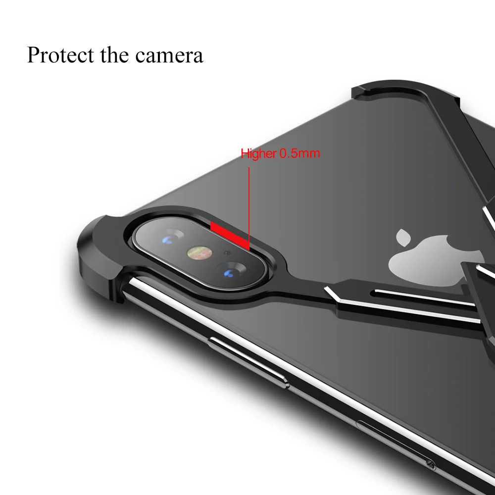 OATSBASF saber X дизайн металлический чехол для iPhone XS MAX индивидуальная задняя крышка