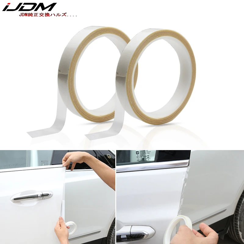 iJDM Universal Car 16ft Long Clear Film Car Protect Door Edge of Paint