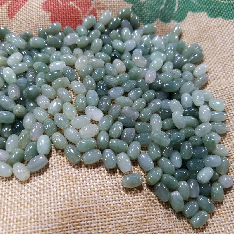 

6x9mm 20pcs/lot Wholesale High Quality Natural AAA Loose Round Jade Beads Ball, Fine Jade Beads For Jewelry Making DIY