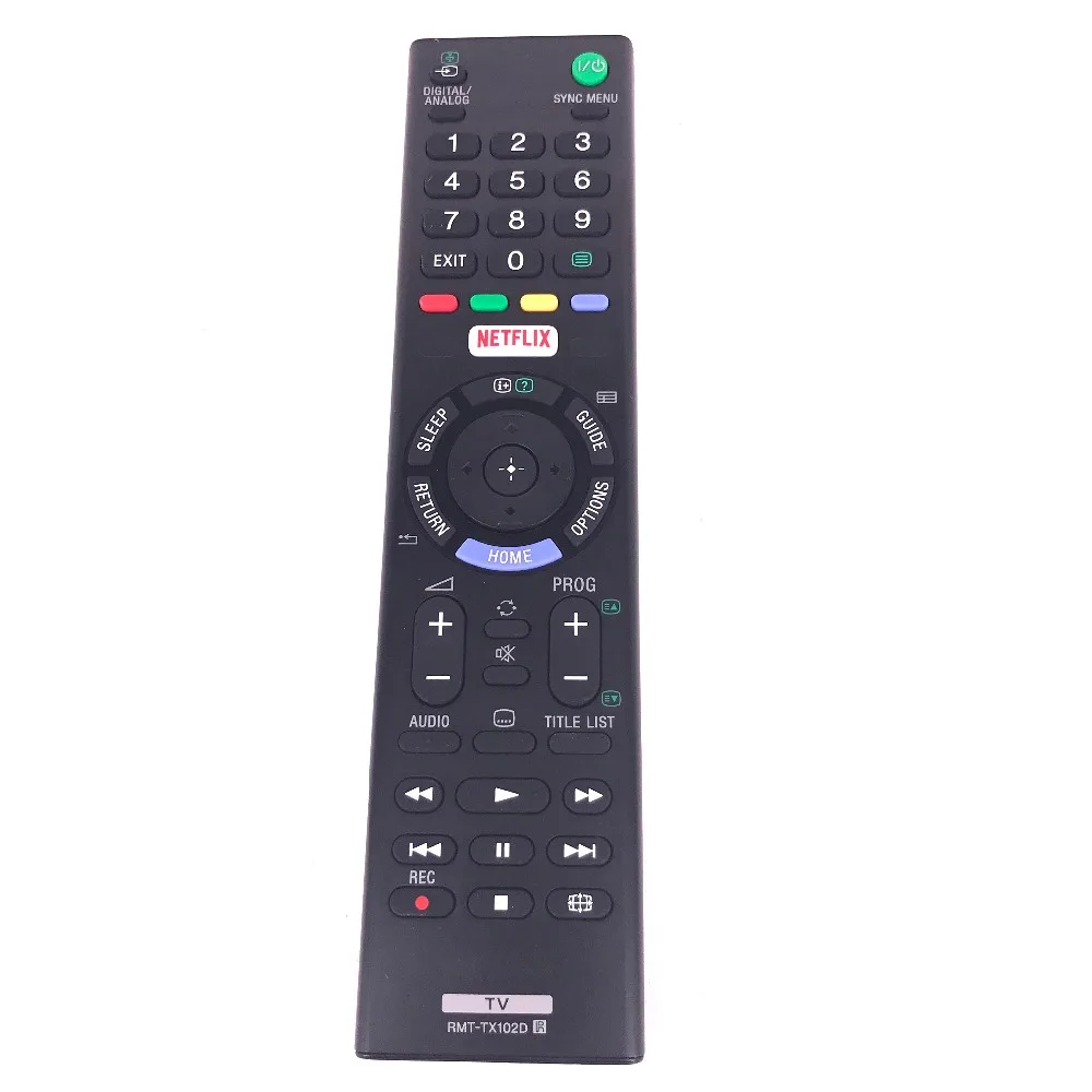 Новая замена RMT TX102D для SONY светодиодный ЖК дисплей 4K ТВ дистанционного Управление