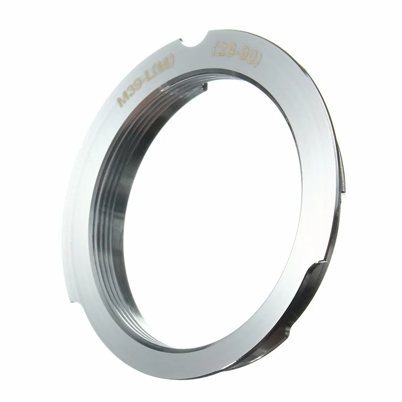 

Camera Adapter For Leica M39 Screw Mount LSM LTM L39 Lens To for Leica M 28-90mm aluminium lens mount adapter