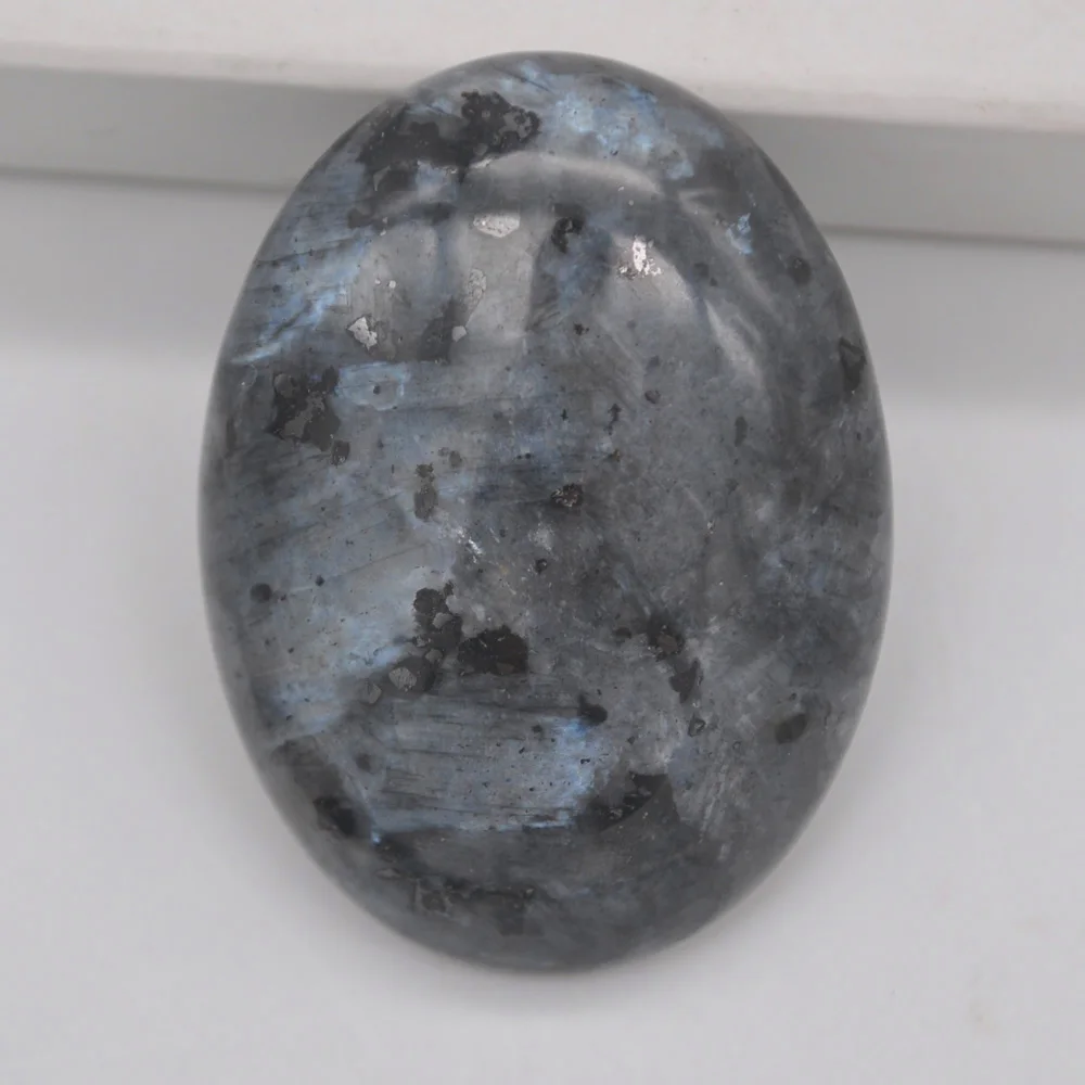 

40x30MM Natural Labradorite Stone Oval Cabochon CAB GEM Jewelry For Gift Making 1PCS H074