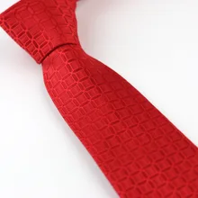 Для мужчин костюм Галстуки Дизайн одноцветное Цвет Красной площади плед галстук узкий галстук 7 см Сорочки выходные для мужчин свадебные галстук Gravatas corbata