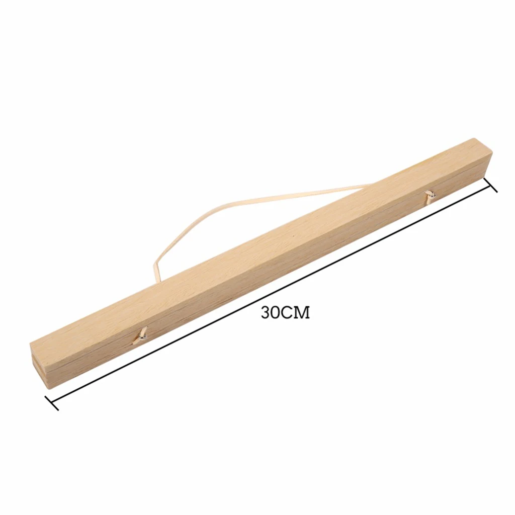 MagiDeal Magnet Ramin Wooden Picture Frame DIY Poster Painting Hanger 30cm for painting poster photo or other wall arts