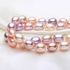 Conjuntos de joyas de perlas de agua dulce para mujer, conjuntos de perlas naturales reales, joyería para esposa, pulsera, collar, regalos de fiesta ► Foto 3/5