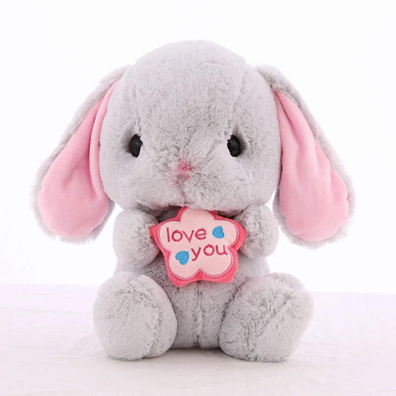 かわいいlopウサギの人形の枕かわいいウサギぬいぐるみ子供女の子誕生日クリスマスギフト Stuffed Plush Animals Aliexpress