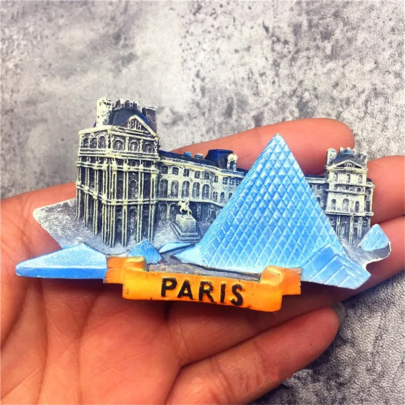 Paris France 3D Fridge magnet Tourist Souvenir Travel Home Decor Collection 