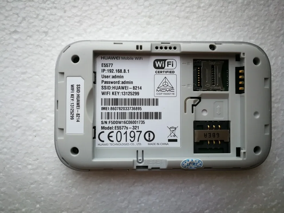 Разблокированный HUAWEI E5577 E5577s-321 с 2 шт антенной 4G LTE Cat4 3000 mah Мобильная точка доступа беспроводной маршрутизатор Карманный mifi